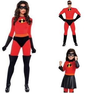 Incredibles Mom Dad Daughter Costume